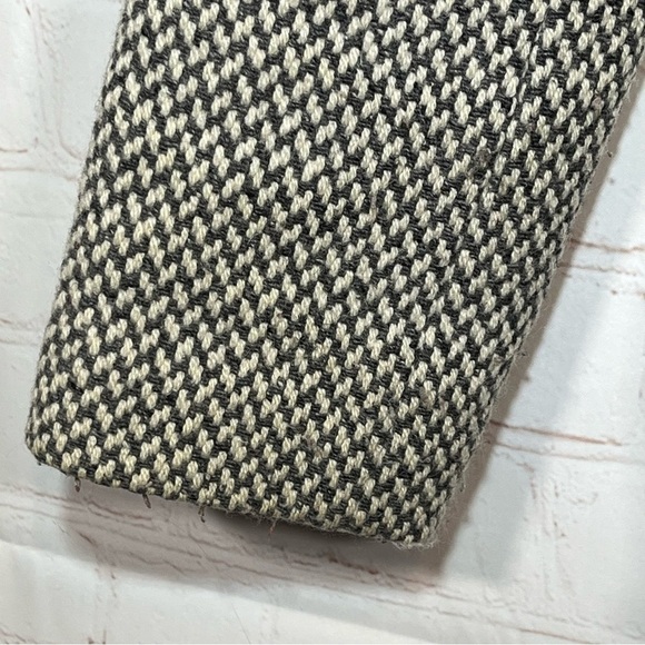 Soia & Kyo Gemma Coat Womens Small Gray Checkered Belted Peacoat Jacket NWT - Picture 3 of 16